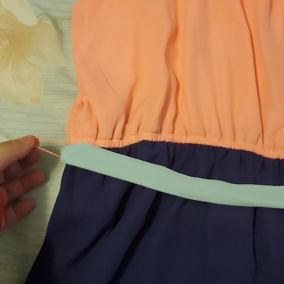 Color Block Spring Dress - Picture 5 of 7